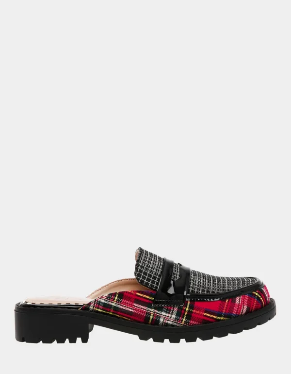 Betsey Johnson Ronin Red Plaid Flash Sale