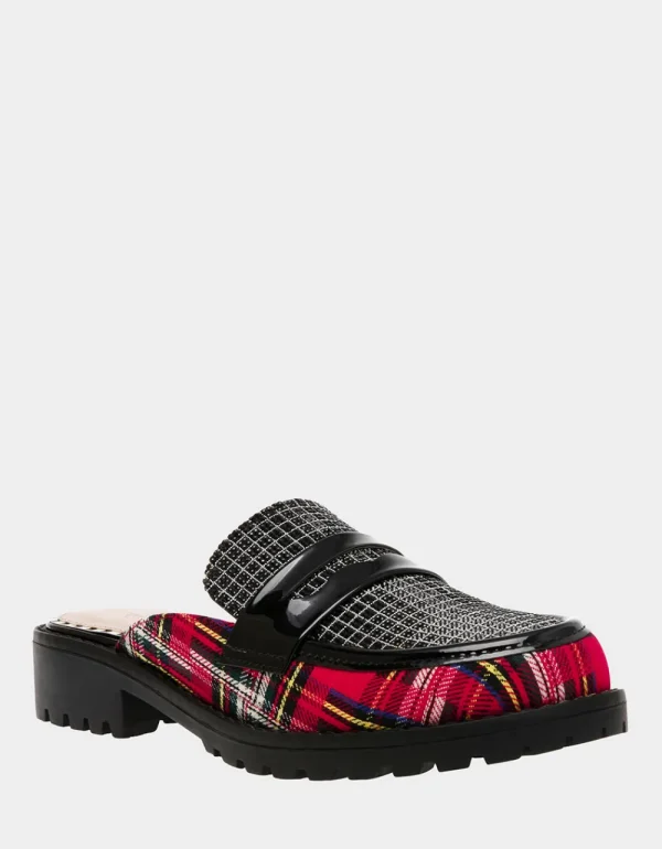 Betsey Johnson Ronin Red Plaid Flash Sale