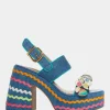 Betsey Johnson Shellie Denim Multi Cheap