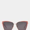 Betsey Johnson Shine Time Sunglasses Pink Outlet