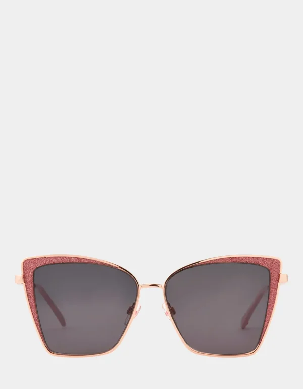 Betsey Johnson Shine Time Sunglasses Pink Outlet