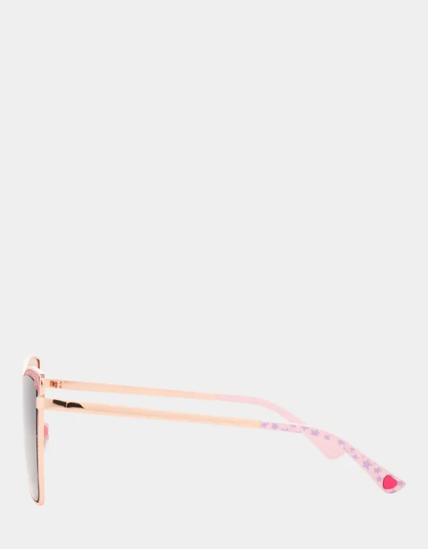 Betsey Johnson Shine Time Sunglasses Pink Outlet