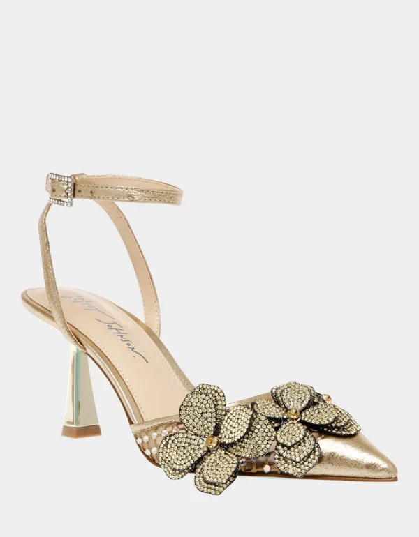 Betsey Johnson Sofya Gold Best