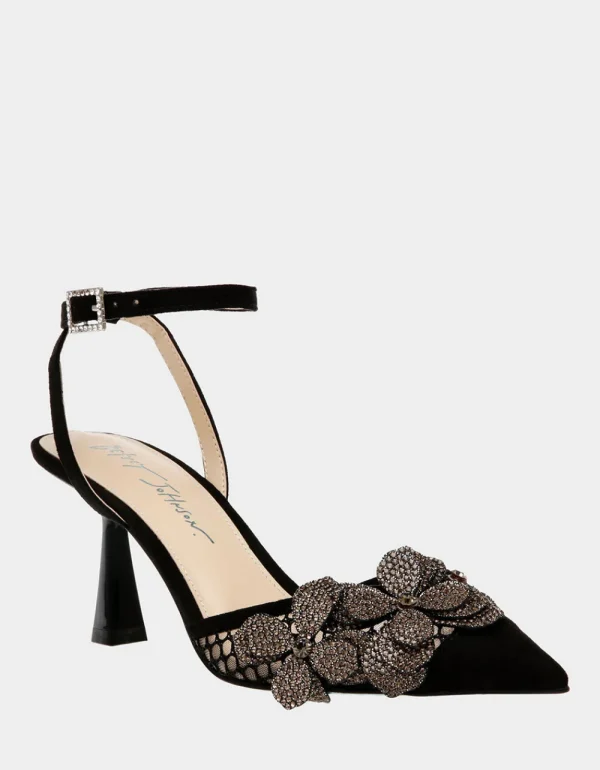 Betsey Johnson Sofya Black Flash Sale