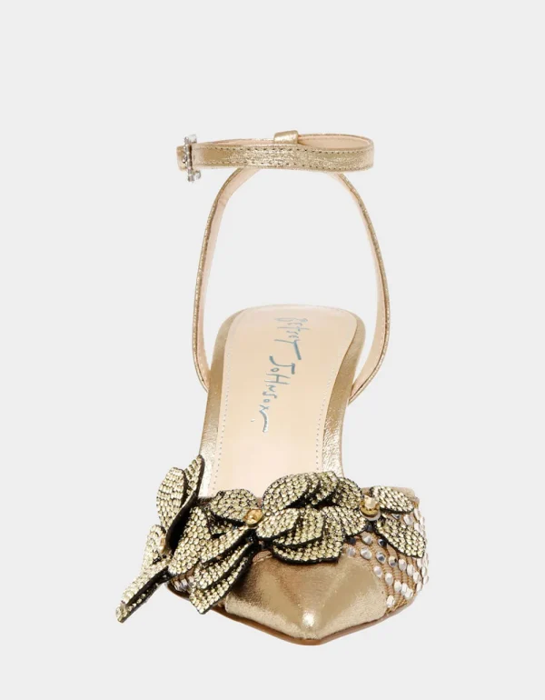 Betsey Johnson Sofya Gold Best