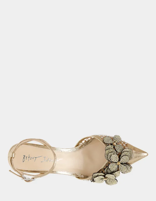 Betsey Johnson Sofya Gold Best