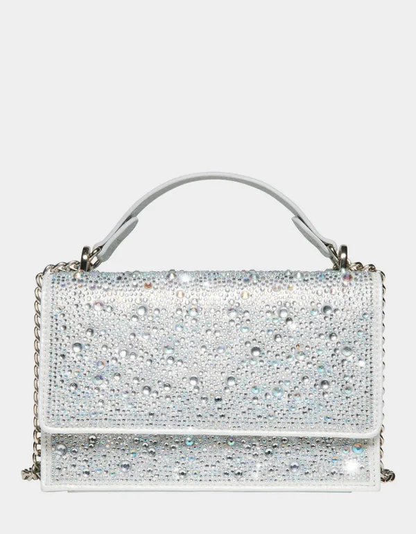 Betsey Johnson Sparkler Convertible Bag Silver Best