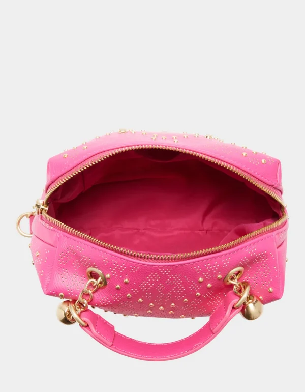 Betsey Johnson Status Skull Crossbody Pink Cheap