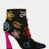 Betsey Johnson Sylvia Black Multi Best Sale