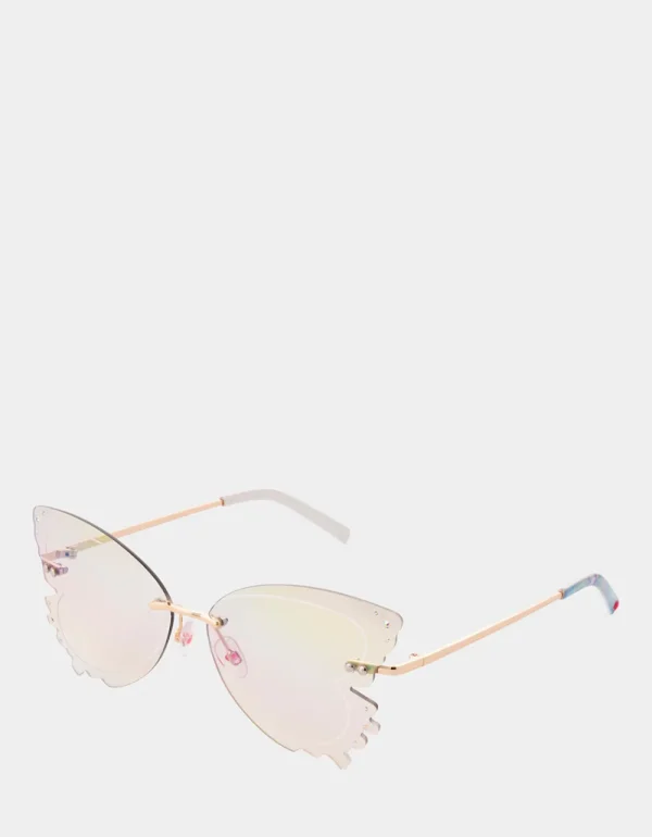 Betsey Johnson Take Flight Sunglasses Iridescent Store