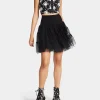 Betsey Johnson 80Th Bash Tulle Tutu Black/Black Black Black Outlet