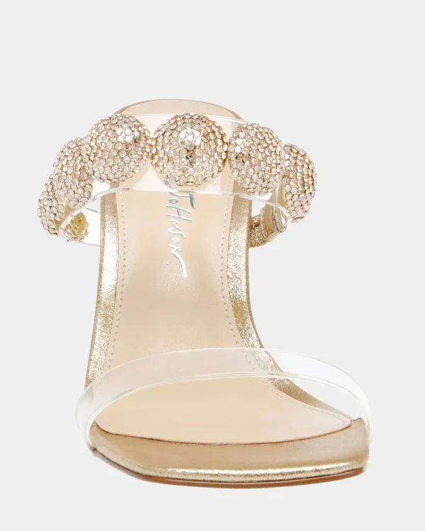 Betsey Johnson Troy Gold Flash Sale