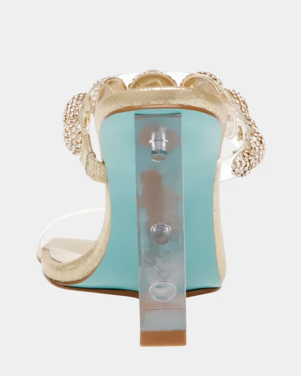 Betsey Johnson Troy Gold Flash Sale