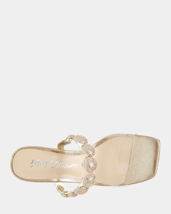 Betsey Johnson Troy Gold Flash Sale