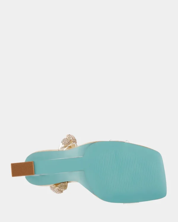 Betsey Johnson Troy Gold Flash Sale