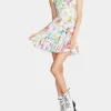 Betsey Johnson Tulluah Mini Dress White Cheap