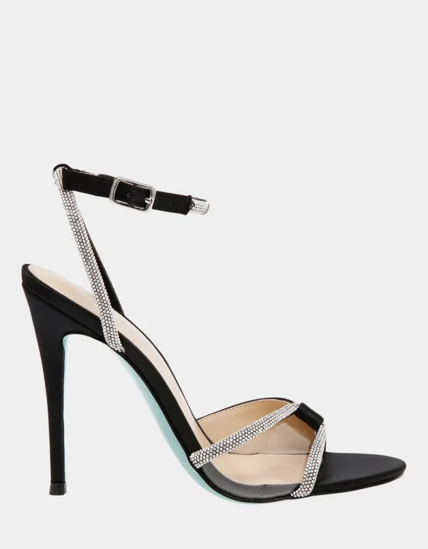 Betsey Johnson Vera Black Satin Online