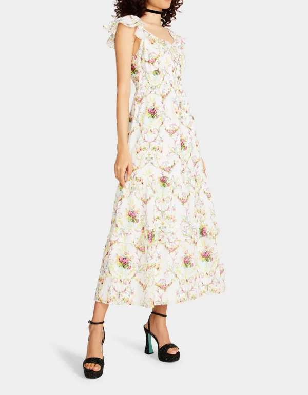 Betsey Johnson Vine And Dine Maxi Dress White Store