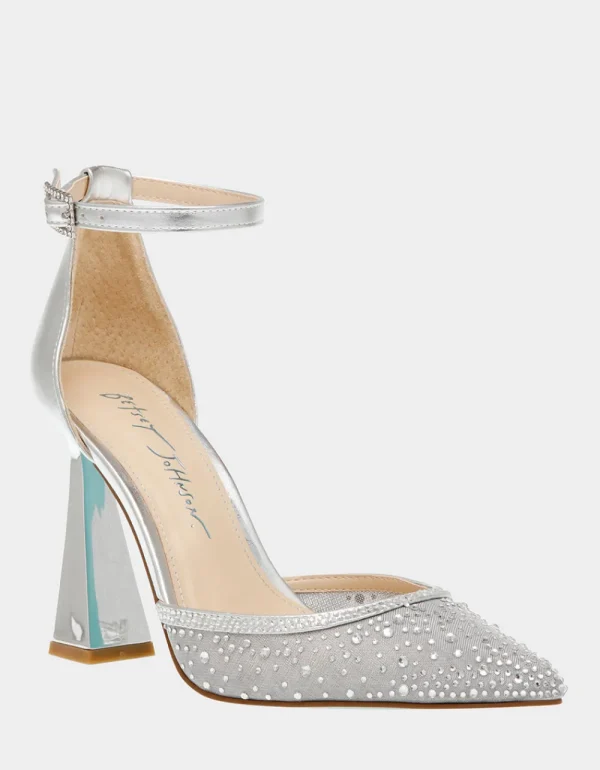 Betsey Johnson Viola Silver Store