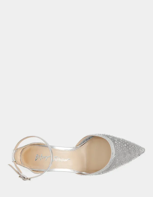 Betsey Johnson Viola Silver Store