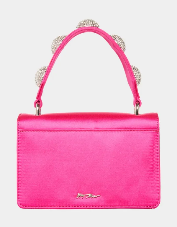 Betsey Johnson X Marks The Spot Top Handle Bag Pink Best