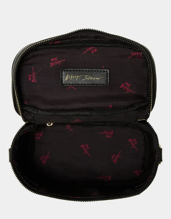 Betsey Johnson Xo Skull Vanity Black Best